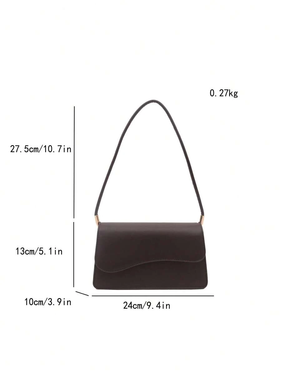 bolsa de dama de cuero café elegante con asa corta – diseño clásico premium bolsa de dama de cuero café elegante con asa corta – diseño clásico premium